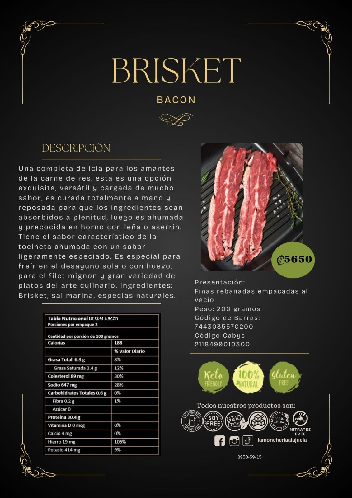 Brisket Bacon