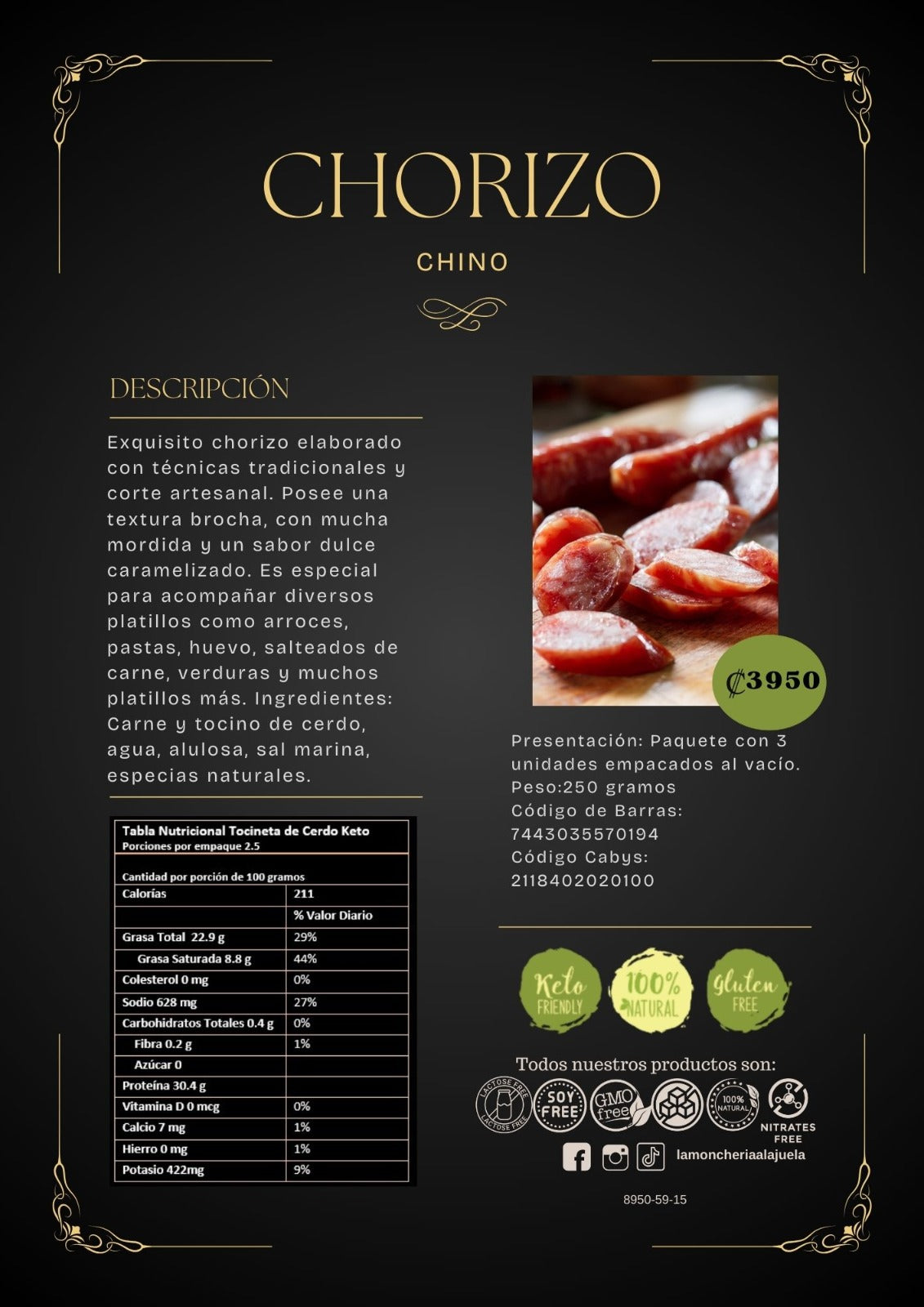 Chorizo Chino