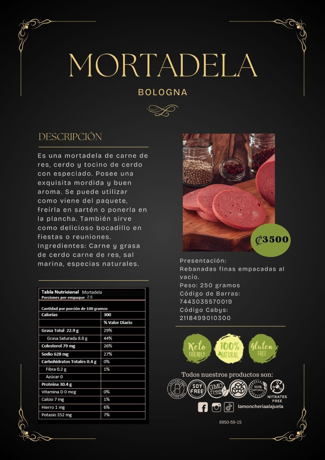 Mortadela Bologna