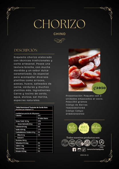 Chorizo Chino