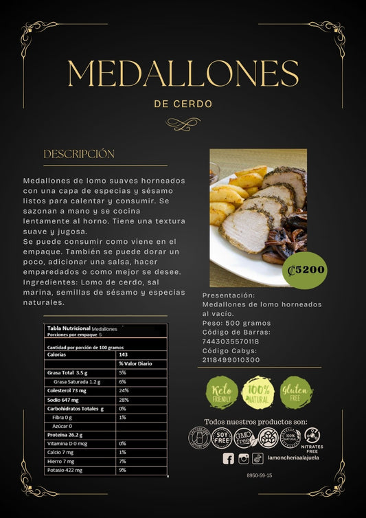 Medallones de Cerdo