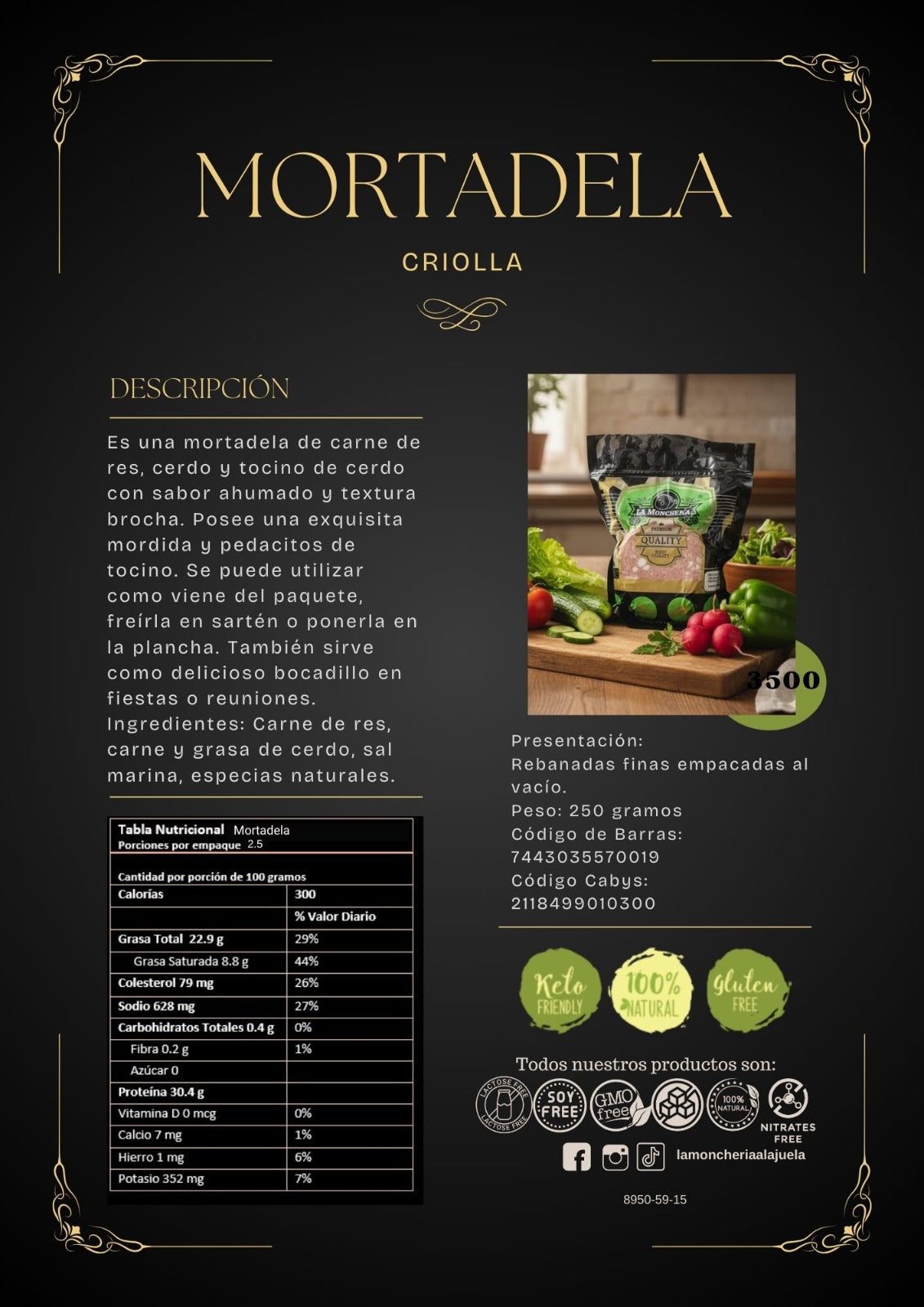 Mortadela Criolla